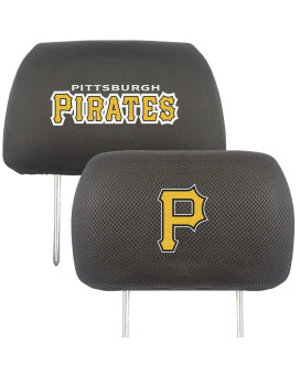 Fanmats 12548 Mlb - Pittsburgh Pirates Head Rest Cover