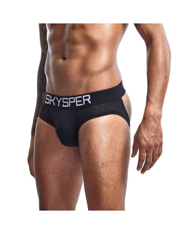 Skysper Mens Jockstrap Underwear Mesh Breathable Jock Strap