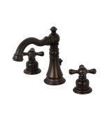 Kingston Brass FSC1975AX American Classic Widespread Bathroom Faucet, Oil Rubbed Bronze