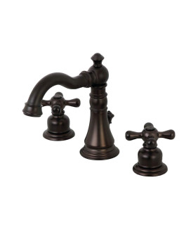 Kingston Brass FSC1975AX American Classic Widespread Bathroom Faucet, Oil Rubbed Bronze