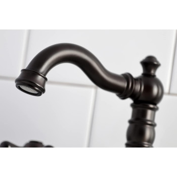 Kingston Brass FSC1975AX American Classic Widespread Bathroom Faucet, Oil Rubbed Bronze