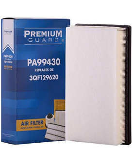 Pg Engine Air Filter Pa99430 Fits 2023-18 Volkswagen Atlas, 2023-20 Atlas Cross Sport, 2022-19 Teramont, 2022-21 Cross Sport