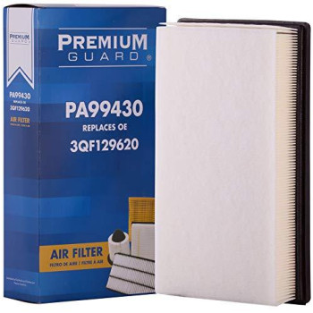 Pg Engine Air Filter Pa99430 Fits 2023-18 Volkswagen Atlas, 2023-20 Atlas Cross Sport, 2022-19 Teramont, 2022-21 Cross Sport