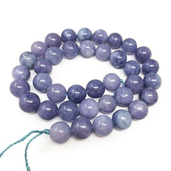 2 Strands Adabele Natural Opaque Tanzanite Quartz Healing Gemstone 6Mm (024 Inch) Round Loose Stone Beads (116-124Pcs Total) For Jewelry Making Gh1-6