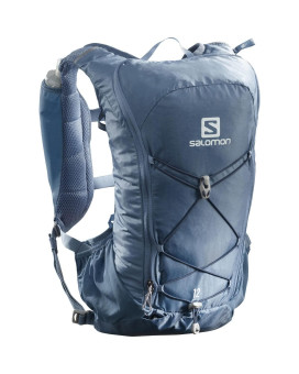 Salomon Agile 12 Hydration Pack With Flask For Trail Running, Copen Bluedark Denim, Ns