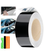 4 Inches X 50 Feet 3M 1080 2080 Gloss Black Vinyl Wrap Kit For Black Out Chrome Delete Window Trim Door Trim Free Tool Kit