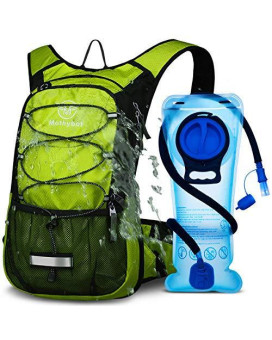 Mothybot Hydration Pack, Insulated Hydration Backpack With 2L Bpa Free Water Bladder And Storage, Hiking Backpack For Men, Women, Kids For Running, Cycling, Camping - Keep Liquid Cool Up To 5 Hours