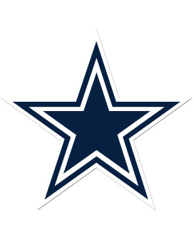 Nfl Siskiyou Sports Fan Shop Dallas Cowboys Auto Decal 8 Inch Sheet Team Color