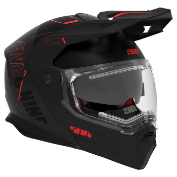 509 Delta R4 Ignite Helmet (Matte Black Aura - Medium)