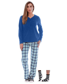 Just Love Henley Pants Set With Socks For Women 6732-10442-L