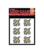 Nfl New Orleans Saints Face Tattoos Team Colors One Size