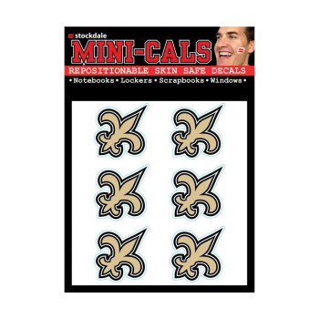 Nfl New Orleans Saints Face Tattoos Team Colors One Size