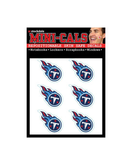 Wincraft Nfl Tennessee Titans Face Tattoos Team Colors One Size