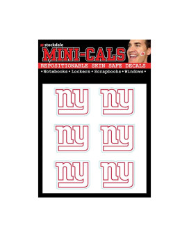 Nfl New York Giants Face Tattoos Team Colors One Size