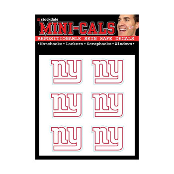 Nfl New York Giants Face Tattoos Team Colors One Size