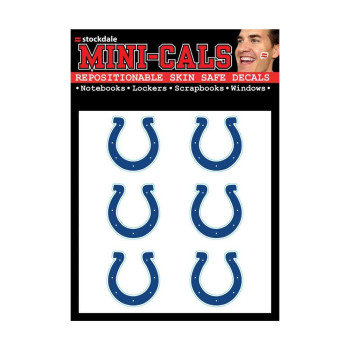 Wincraft Nfl Indianapolis Colts Face Tattoos Team Colors One Size