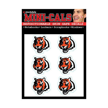 Nfl Cincinnati Bengals Face Tattoos Team Colors One Size