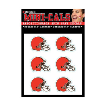 Nfl Cleveland Browns Face Tattoos Team Colors One Size