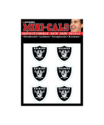 Nfl Las Vegas Raiders Face Tattoos Team Colors One Size