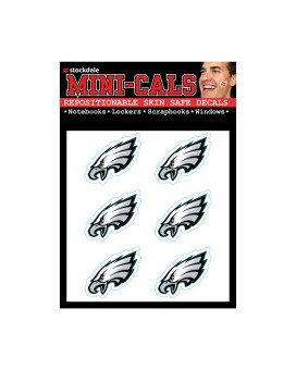 Wincraft Nfl Philadelphia Eagles Face Tattoos Team Colors One Size