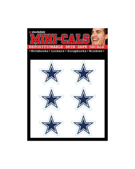 Wincraft Nfl Dallas Cowboys Face Tattoos Team Colors One Size