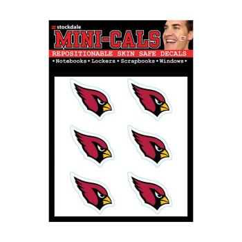 Wincraft Nfl Arizona Cardinals Face Tattoos Team Colors One Size