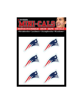 Wincraft Nfl New England Patriots Face Tattoos Team Colors One Size