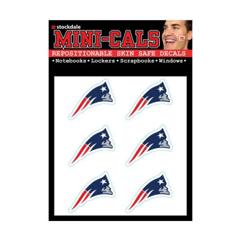 Wincraft Nfl New England Patriots Face Tattoos Team Colors One Size