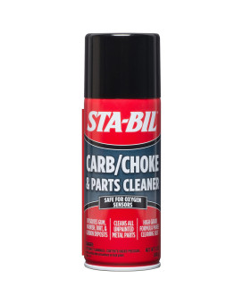 Sta-Bil (22005-6Pk) Carbchoke & Parts Cleaner - Safe For Oxygen Sensors - Dissolves Gum Varnish Dirt & Carbon Deposits - Cleans Unpainted Metal Parts - High Grade Formula 12.5 Oz. 6 Pack