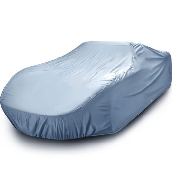 Icarcover Fits: Pontiac Solstice] 2006-2009 Premium Full Car Cover Waterproof All Weather Resistant Custom Outdoor Indoor Sun Snow Storm Protection Form-Fit Padded Cover With Straps