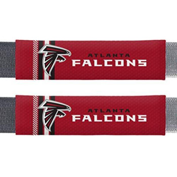 Fremont Die Nfl Atlanta Falcons Rally Seat Belt Pads, Universal Fit, Universal Fit, Team Colors