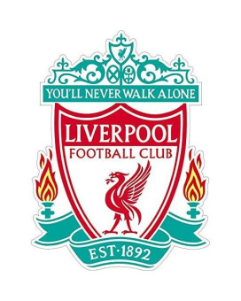 Fc Liverpool Footboll Soccer Decal Vinyl (Any Sizes) Stickers For Fans / Youll Never Walk Alone (3")