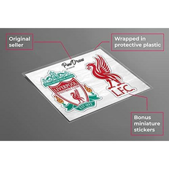 Fc Liverpool Footboll Soccer Decal Vinyl (Any Sizes) Stickers For Fans / Youll Never Walk Alone (3")