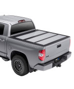 A.R.E. Fusion Painted Hard Fold Truck Bed Tonneau Cover Ar32006L-Pau Fits 2009 - 2018 Dodge Ram Wo Rambox 5 7 Bed (67) Paint Code: Paulau Granite Crystal