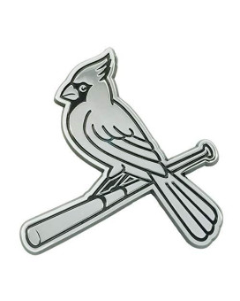 Fanmats 27049 Mlb - St. Louis Cardinals Chrome Emblem, One Size