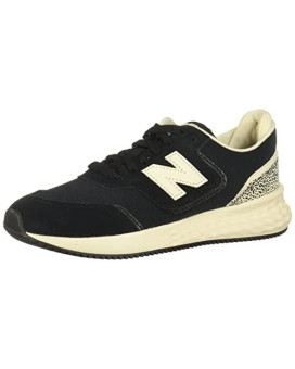 New Balance Womens Fresh Foam X70 V1 Sneaker, Blackwhite, 7 Us