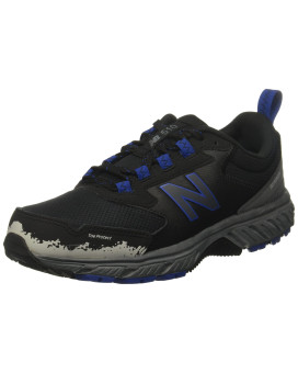 New Balance Mens 510 V5 Trail Running Shoe, Blacksteelteam Royal, 9