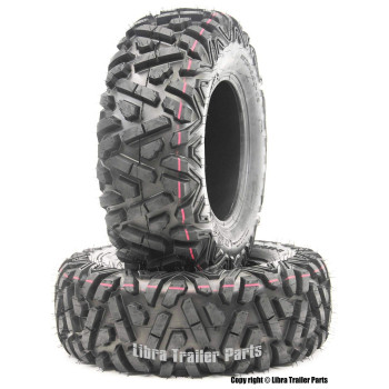 Set 2 Wanda Utv Atv Tires 24X9-10 24X9X10 6Pr Bighorn Style A