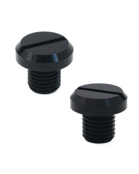 Autovic 2Pcs Universal Motorcycle M10X125 Mirror Hole Plugs For Yamaha Fz-07 Mt-07 Fz-09 Mt-09Fz Honda Crf250 Cb500F Xl700V Nc750X Crf1000L Bmw G310 Kawasaki Ducati Suzuki