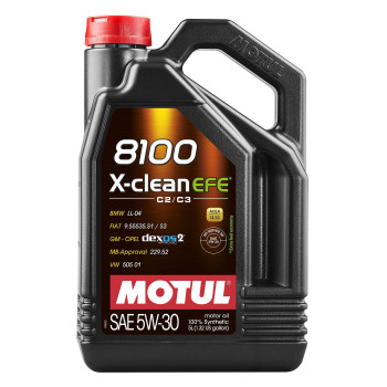 Motul 109471 8100 X-Clean Efe 5W30 1X5L