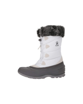 Kamik Womens Momentum2 Snow Boot, White (Original) Size 11