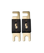 Anl Fuse 50A 50 Amp For Car Vehicle Marine Audio Video System Gold 2 Pack (50 Amp)