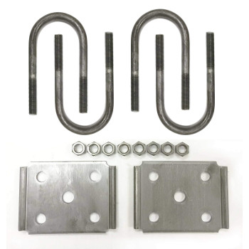 Libra 3500Lbs Trailer U Bolt Kits For 2-38 Round Trailer Axles