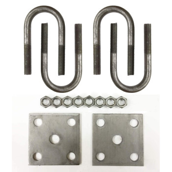 Libra 2000Lbs Trailer U Bolt Kits For 1-34 Round Trailer Axle