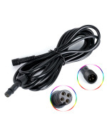 Ychow-Tech 10Ft 4Pin Extension Cable Cord Wire For 4 6 8 Pods Rgb Multicolor Led Rock Lights Kits