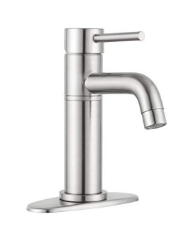 Dura Faucet RV Single Handle Lever Vessel Bathroom Sink Faucet - Single Hole (Brushed Satin Nickel)