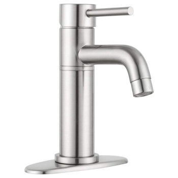 Dura Faucet RV Single Handle Lever Vessel Bathroom Sink Faucet - Single Hole (Brushed Satin Nickel)