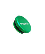 Diesel Fuel Cap For Dodge, Magnetic Ram Diesel Billet Aluminum Fuel Cap For 2013-2018 Dodge Ram Truck 1500 2500 3500 A A