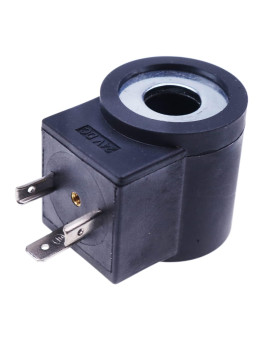 ZTUOAUMA Solenoid Valve Coil 3 Prong DIN Connector 24VDC 6306024 Compatible with HydraForce 08 80 88 98 Series(1/2'' Hole)