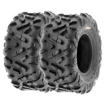 Sunf 20X10-8 Atv Utv 20X10X8 All Terrain Tires 6 Pr A051 Power Ii - Pair Of 2